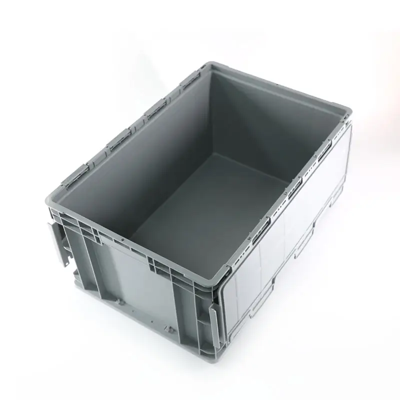 ZNTB008 Wholesale Various Size Storage Turnover Tote Crate Coantainer Plastic boxes with lids
