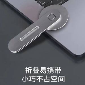 Support de téléphone magnétique neuf en gros pour ordinateur portable, support d'extension latéral flexible réglable 2-en-1 portable et pliable - Product Image 5