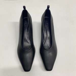 Zapatos Formales de Mujer 100% Cuero Vacuno de Primera Calidad, Plantilla de Piel de Oveja, Tacón de 5cm, Zapatos de Oficina para Reuniones de Negocios, Personalización de Logotipo de Fábrica - Product Image 4