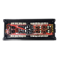 Amplificateur de subwoofer de voiture monobloc classe D, 4000W RMS dynamique, 0,5 Ohm, carte coréenne, 1 Ohm, pointe 8000W, basses puissantes