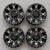 Jantes forgées sur mesure, face usinée noire, jantes en alliage tout-terrain, 15-20 pouces, PCD ET personnalisé, 4x4 SUV pour Toyota Hilux LC80