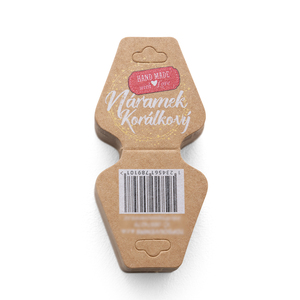 Chất lượng cao cá nhân giấy kraft gấp thẻ bán nóng cho bao bì đồ trang sức thủ công và sử dụng thương hiệu hàng hóa du lịch - Product Image 3