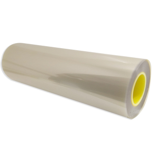 Kunden spezifisches doppelseitiges SMH18010 transparentes PET-Acryl band mit hoher Hitze 10um 50um 80um Klebe folien papier Hersteller - Product Image 2