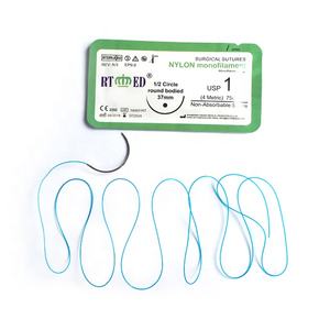 Jahitan bedah medis monofilamen nilon, tidak dapat diserap dengan jarum - Product Image 5
