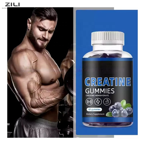 Compléments alimentaires en gommes de créatine monohydrate à marque privée pour la préparation avant l'entraînement - Product Image 4