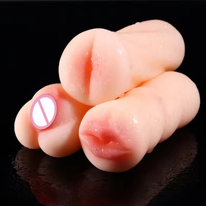 Artificial Cup <b>Masturbators</b> Low Price New Adult Men's Waterproof IPX7 Real Touch Feeling Aircraft Device - Product Image 3