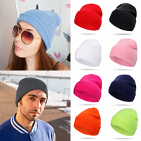 Gorro de Invierno Cálido de Diseño DYMF con Logotipo Personalizado, Gorro de Punto con Borde Tejido para Uso Diario, Unisex