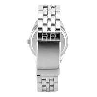 Montre à quartz pour homme en acier inoxydable de luxe, or rose, 40 mm, avec breloque, best-seller