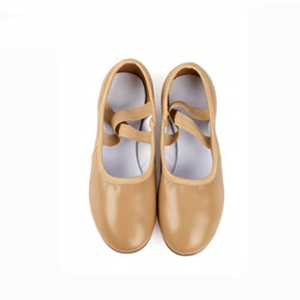 Zapatos de Ballet de Cuero Genuino para Mujer, Suela de Goma Suave, Antideslizantes para Interiores y Exteriores, Zapatos de Baile para Profesores - Product Image 4