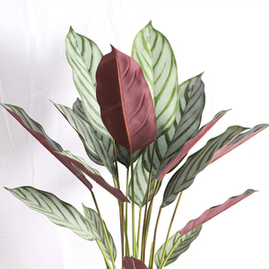 Tropical Offre Spéciale Soie En Plastique Artificielle Oiseau <span class=keywords><strong>de</strong></span> Paradis Plante Faux Bonsaï Plante pour La Maison Intérieur Extérieur Décoration - Product Image 5