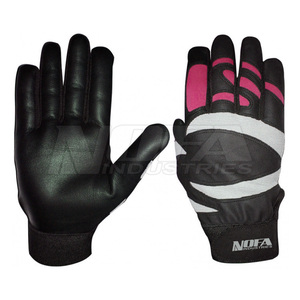 Guantes de bateo de béisbol y fútbol profesionales de silicona con logotipo personalizado protección de manos de cuero para adultos para exteriores Outfield - Product Image 5
