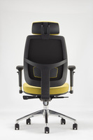 Chaise de bureau ergonomique moderne 2026 à dossier haut, pivotante, avec massage, en maille, pour dortoir et gaming