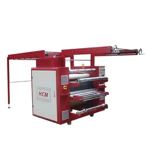 Power Saving Ribbon Roller Heat Transfer Machine, Fabric Double Side Printing Lanyard Heat Press Machine Calendar Machine