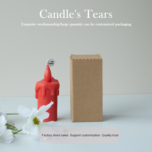 Handmade Creative Colorful Natural Soy Wax Pillar Shape Scented <b>Candles</b> - Product Image 5