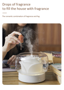 <span class=keywords><strong>Humidificador</strong></span> de aire portátil con forma de pétalo para el hogar, oficina y habitación de bebé, el más vendido, 2021 - Product Image 6