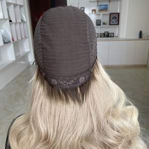Pelucas de Cabello Humano de Lujo Listas para Enviar, Pelucas de Cabello Virgen con Encaje, Pelucas de Cabello Humano sin Pegamento, Pelucas de Encaje Completo Rubias - Product Image 6