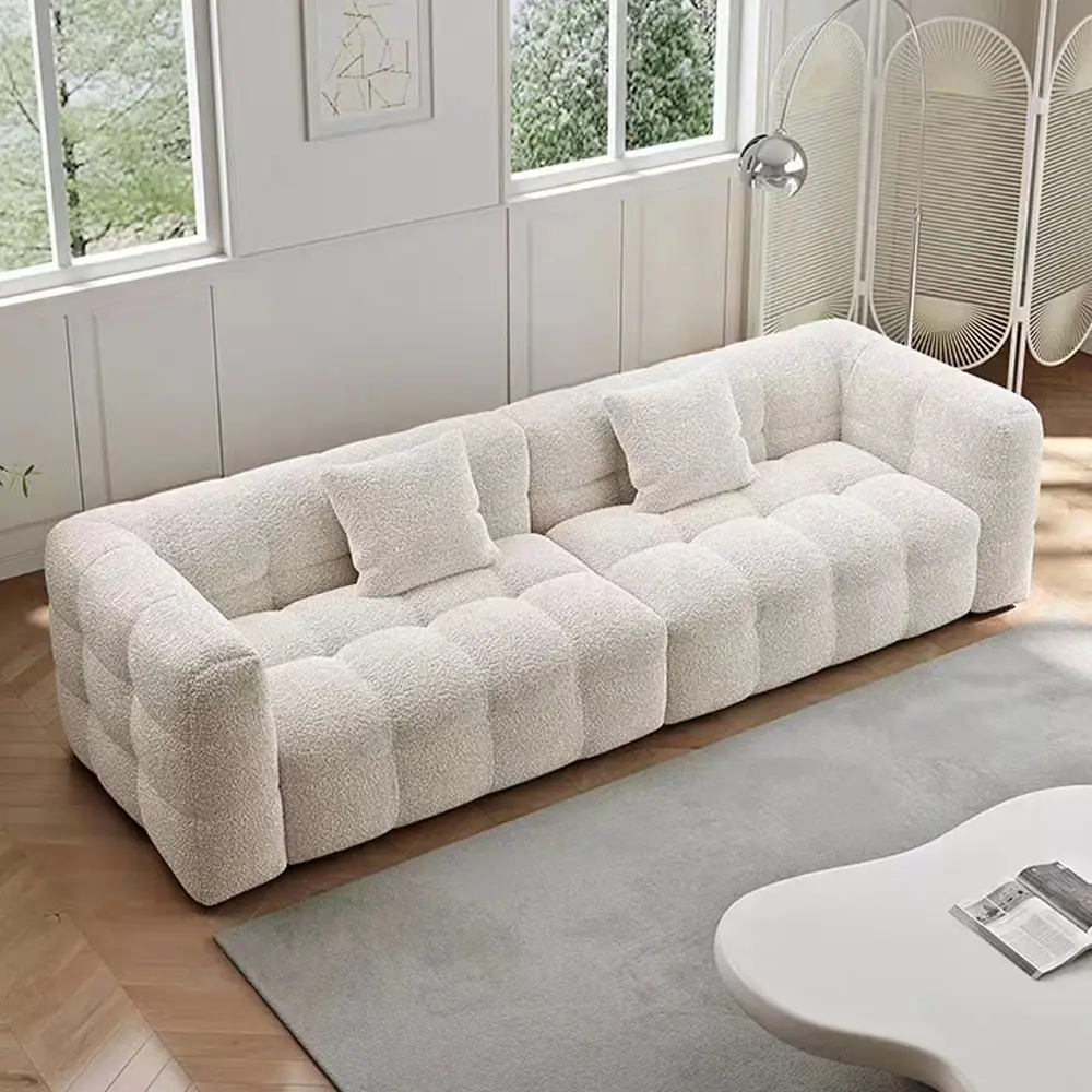 Juego de sofás modulares, muebles para sala de estar, juego de sofás en forma de L, muebles para sala de estar, sofá seccional europeo de lujo italiano