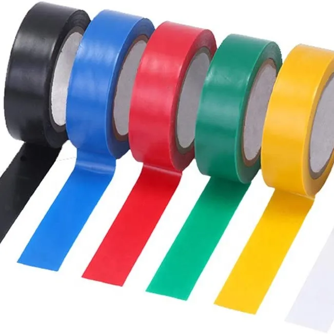 Thời tiết kháng đầy màu sắc PVC điện băng PVC Vinyl với siêu PVC Vinyl với cực thời tiết kháng