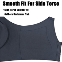 Soutien-gorge sans couture grande taille XXL pour femme, sans armatures, à bonnets moulés, col en V, ventilé, couvrance totale, lingerie de haute qualité