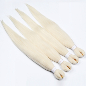 100% giapponese treccia in fibra per Ombre Crochet <span class=keywords><strong>capelli</strong></span> Extension acqua calda Set senza groviglio tinto campione finale treccia <span class=keywords><strong>capelli</strong></span> - Product Image 5
