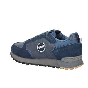 Sneakers da Uomo Colmar Travis Boots Blu con Suola Spessa - Product Image 3