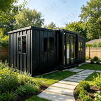 Maison conteneur extensible étanche à faible entretien FLKT, garantie 2 ans, directement de l'usine, maison préfabriquée moderne et portable