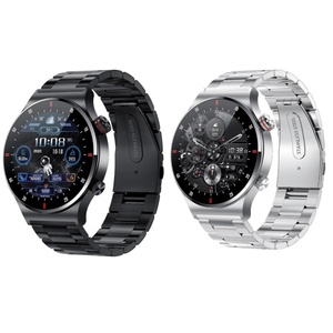 <span class=keywords><strong>Reloj</strong></span> Inteligente DENIXI QW33 Estilo Ejecutivo - Nuevo <span class=keywords><strong>Reloj</strong></span> Inteligente con Llamadas <span class=keywords><strong>Bluetooth</strong></span>, Pantalla Táctil Completa para Hombre, <span class=keywords><strong>Reloj</strong></span> Inteligente <span class=keywords><strong>Bluetooth</strong></span> para Fitness - Product Image 1