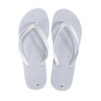 웨딩용 고무 플립플랍 비치 샌들 하객용