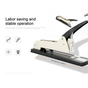 उच्च गुणवत्ता भारी शुल्क मार्गदर्शन कागज बेचनेवाला लंबे हाथ बेचनेवाला भारी शुल्क बेचनेवाला 200 स्टेपल क्षमता - Product Image 2