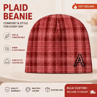 Nouveauté 2026 – Bonnets de créateur streetwear pour femmes et hommes – Bonnets sport vintage chauds d'hiver – Bonnets tricotés rayés et brodés
