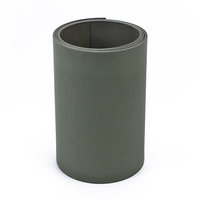 TEBAK Plaque de guidage PTFE verte/bleue résistante à l'usure pour machine de tournage CNC, feuille souple avec colle AB