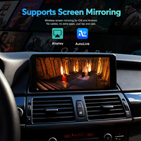 Ewaygps Pantalla Inteligente CarPlay de 10.25 Pulgadas, CarPlay Inalámbrico Portátil, Navegación GPS con Apple Android Auto para BMW X1 E84