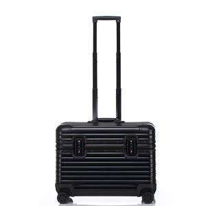 2026 חדש מסגסוגת אלומיניום-מגנזיום מזוודת עגלת צילום עסקית מזוודות נשים גברים נסיעות נשיאה 18 אינץ' מנעול סיסמא TSA - Product Image 5