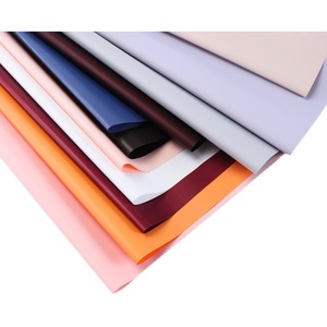 Papel personalizable de color sólido, diseño de flores, producto de papel de regalo, ramos de flores de color sólido, papel de regalo de flores rosas - Product Image 4