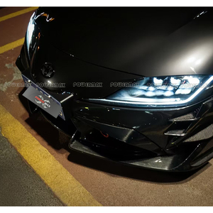Bất sợi carbon phía trước Bumper lỗ thông hơi TRIM cho Supra A90 <span class=keywords><strong>MKV</strong></span> A91 phía trước canards - Product Image 3