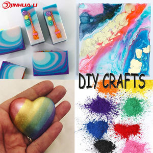 Pigmenti <span class=keywords><strong>Naturel</strong></span> in polvere di resina epossidica che cambiano colore JINHUA per rivestimento e artigianato da tavolo fai-da-te - Product Image 2