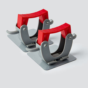 カスタムホームオーガナイザー壁マウントほうきとモップホルダープラスチッククリーニングツールラック - Product Image 3