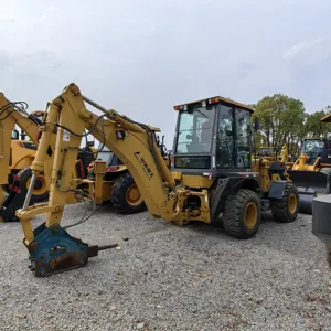 Farm Excavators SDLG LGB680 Cheap Wheel Loader 8ton Diesel Earthworks Used Loaders Excavator