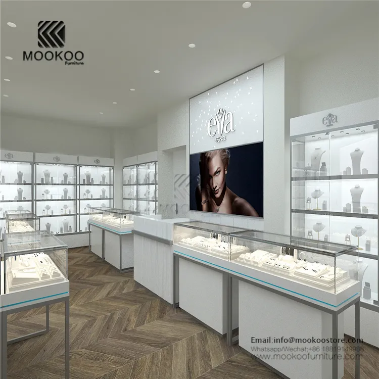 Shopping Mall Jewelry Store 3D design