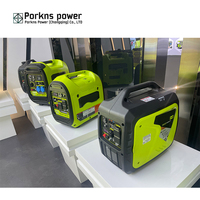 Mini Générateur Inverter Portable Super Silencieux à Essence 220V 1000W 1.5kVA 2kVA 2kW 2500W 3kVA 3kW 4kVA avec ATS