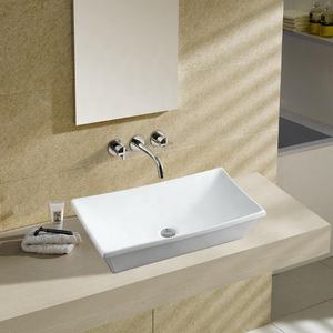 Lavabo de Cerámica con Certificación CE, Lavamanos de Diseño Artístico para Encimera - Product Image 4