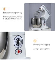 Batteuse Électrique Commerciale pour Boissons et Pâtisserie 5L 7L – Mélangeur de Lait Frais et de Gâteaux