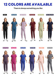 スリムフィット手術用スクラブセット、医療スクラブ、看護師ユニフォーム、病院ユニフォーム - Product Image 6