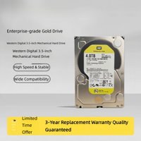Enterprise WD Gold Überwachungs-Festplatte 3,5" SATA Interne Festplatte 1TB-4TB für CCTV DVR NVR Desktop NAS Speicher