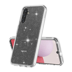Para <span class=keywords><strong>Samsung</strong></span> A13 A14 A12 S25 S24 Ultra Luxury Glitter Funda transparente para teléfono celular para <span class=keywords><strong>Samsung</strong></span> A16 A55 A15 A35 - Product Image 2