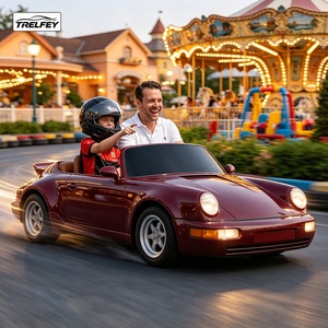 Trendy design elektrische drift go-karts jaren 90 retro elektrische <span class=keywords><strong>kart</strong></span> racing 2500W 72V CE gecertificeerd comfortabele zitpositie voor in het park - Product Image 1