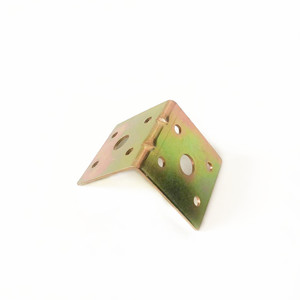 Support d'angle en L pour mobilier, 50 mm, 1,7 mm d'épaisseur, revêtement métallique, pour assemblage de meubles - Product Image 3