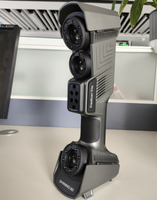 Escáner 3D Multifuncional de Mano, Brillante, Sin Marcadores, Freescan Trio, Escáner Láser 3D para Ingeniería Inversa, Mejor Precio 2026