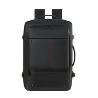 Mochila de Viaje Personalizada al por Mayor para Hombre, Mochila de Negocios Expandible Impermeable, Mochila de Gran Capacidad para Estudiantes