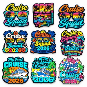 Set de 9 Abalorios Personalizados de PVC para Zapatos, Temática de Acampada Acogedora, Fogata y S'mores, para Zuecos, Venta al por Mayor - Product Image 1
